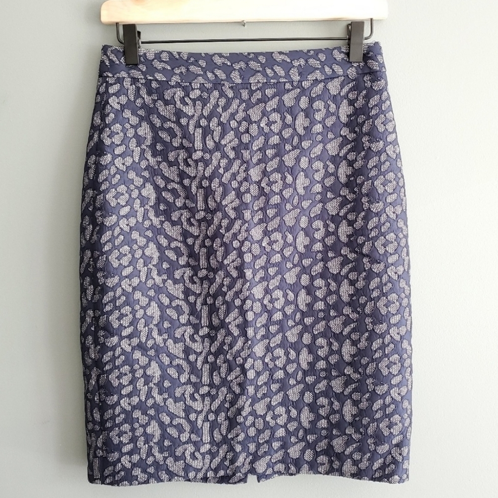 EUC Banana Republic Leopard Print Pencil Skirt 0